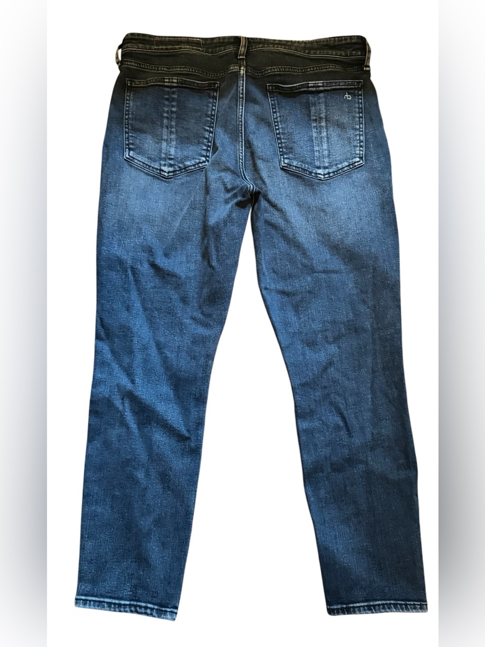 RAG & BONE Cate Mid Rise Ankle Skinny Jean 10" Rise 26" Inseam Medium Wash Sz 30 - Picture 7 of 13